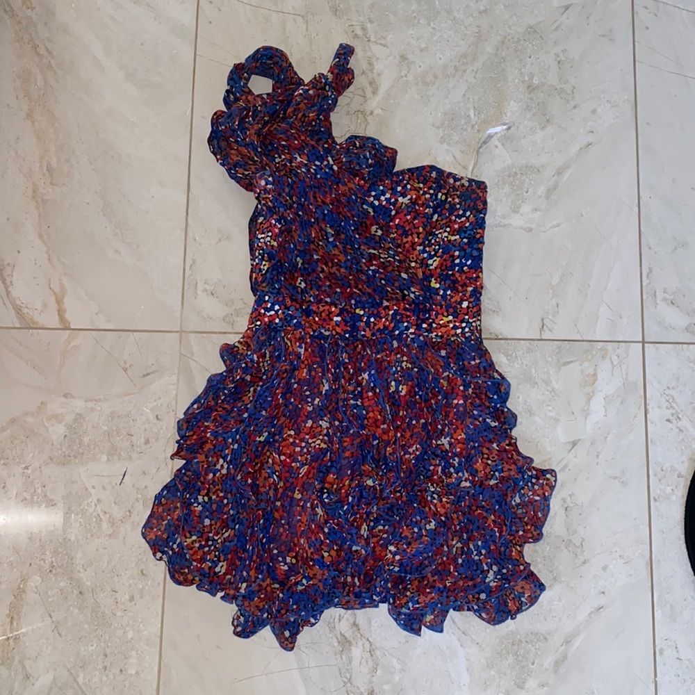 French Connection One Shoulder Dress